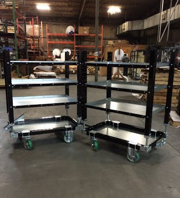Flat Shelf Cart 1260 x 840 mm
