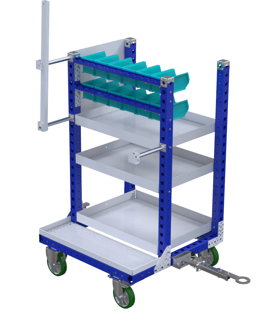 FlexQube kit cart at Siemens in California