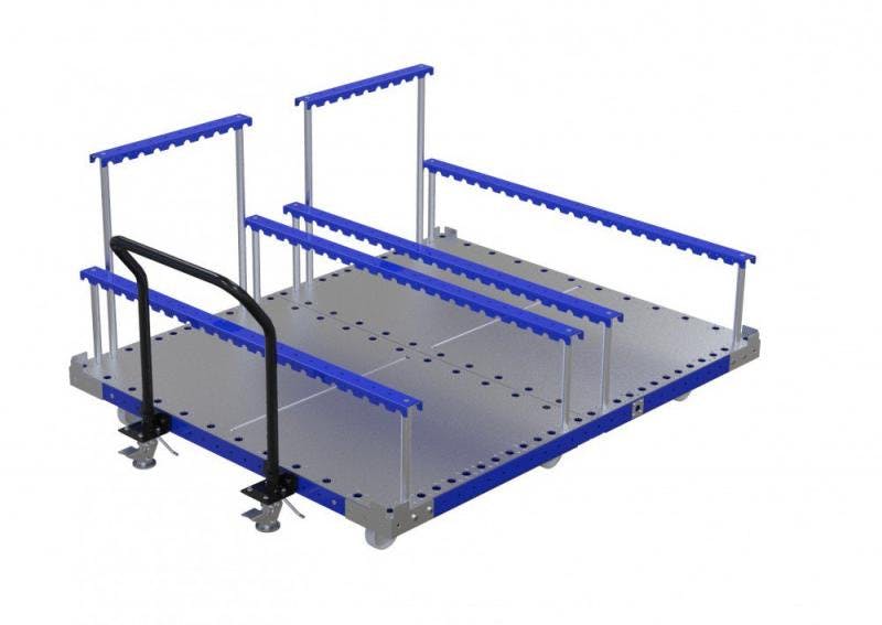 FlexQube Material Handling cart for automotive seats