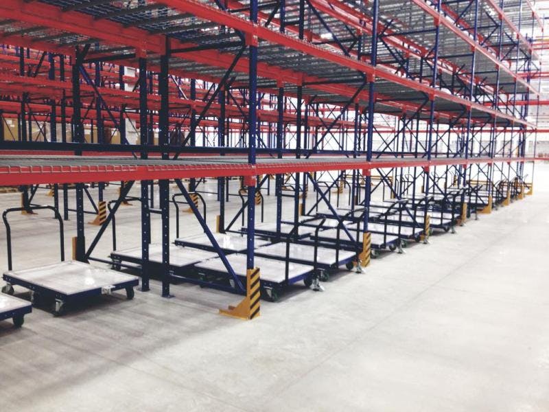 FlexQube Material Handling pallet carts