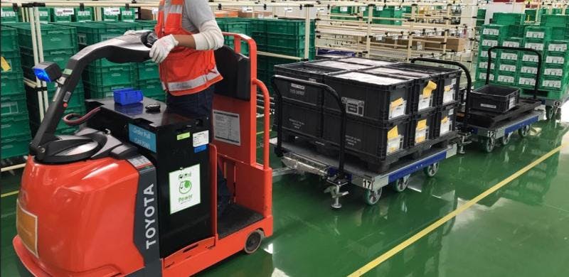 FlexQube Material Handling pallet carts