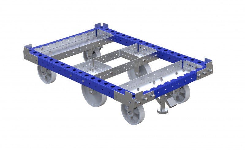 Pallet cart without tow bar