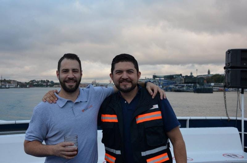 Andy Legut and Hector Flores North America Sales team