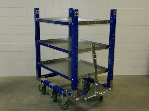 Flat Shelf Cart 1260 x 840 mm