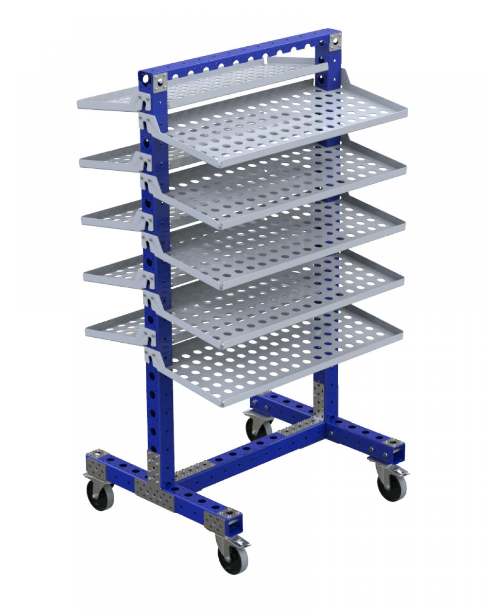 Flow Shelf Cart - 910 x 770 mm