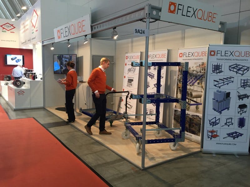 FlexQube at logiMAT in 2017