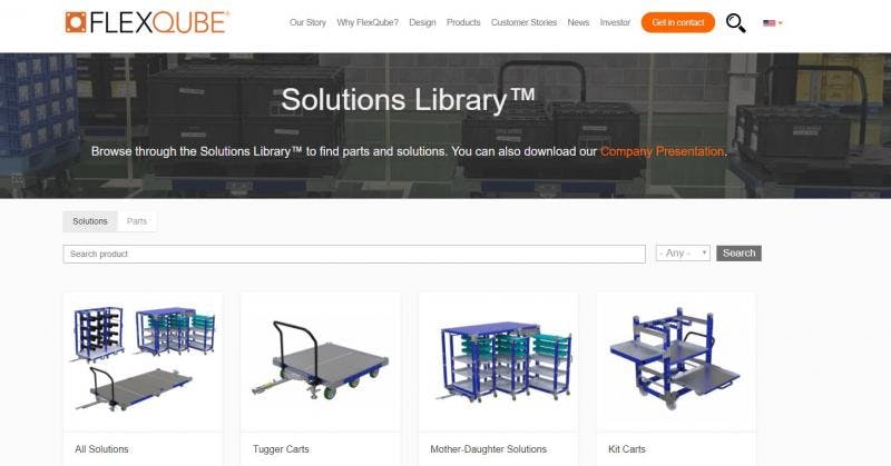 FlexQube old solutions library image