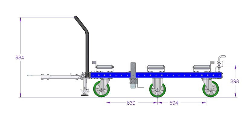 Roller Cart – 1610 x 1050 mm