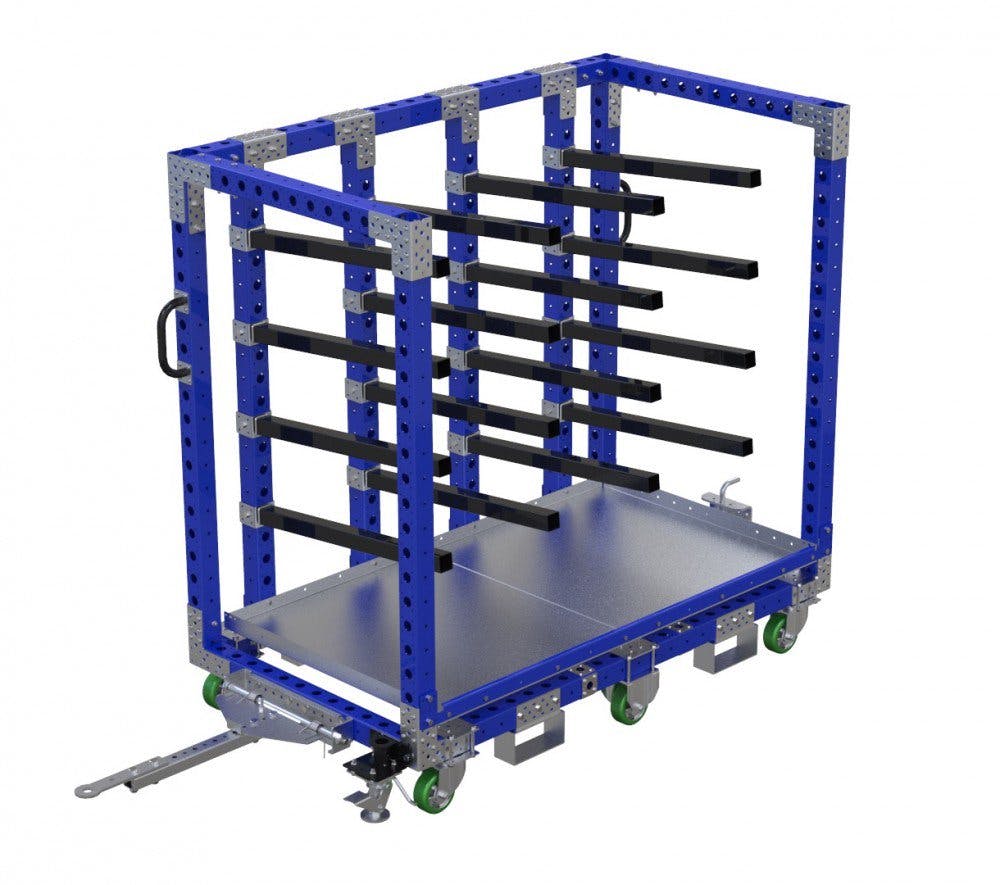 FlexQube Material Handling hanging cart